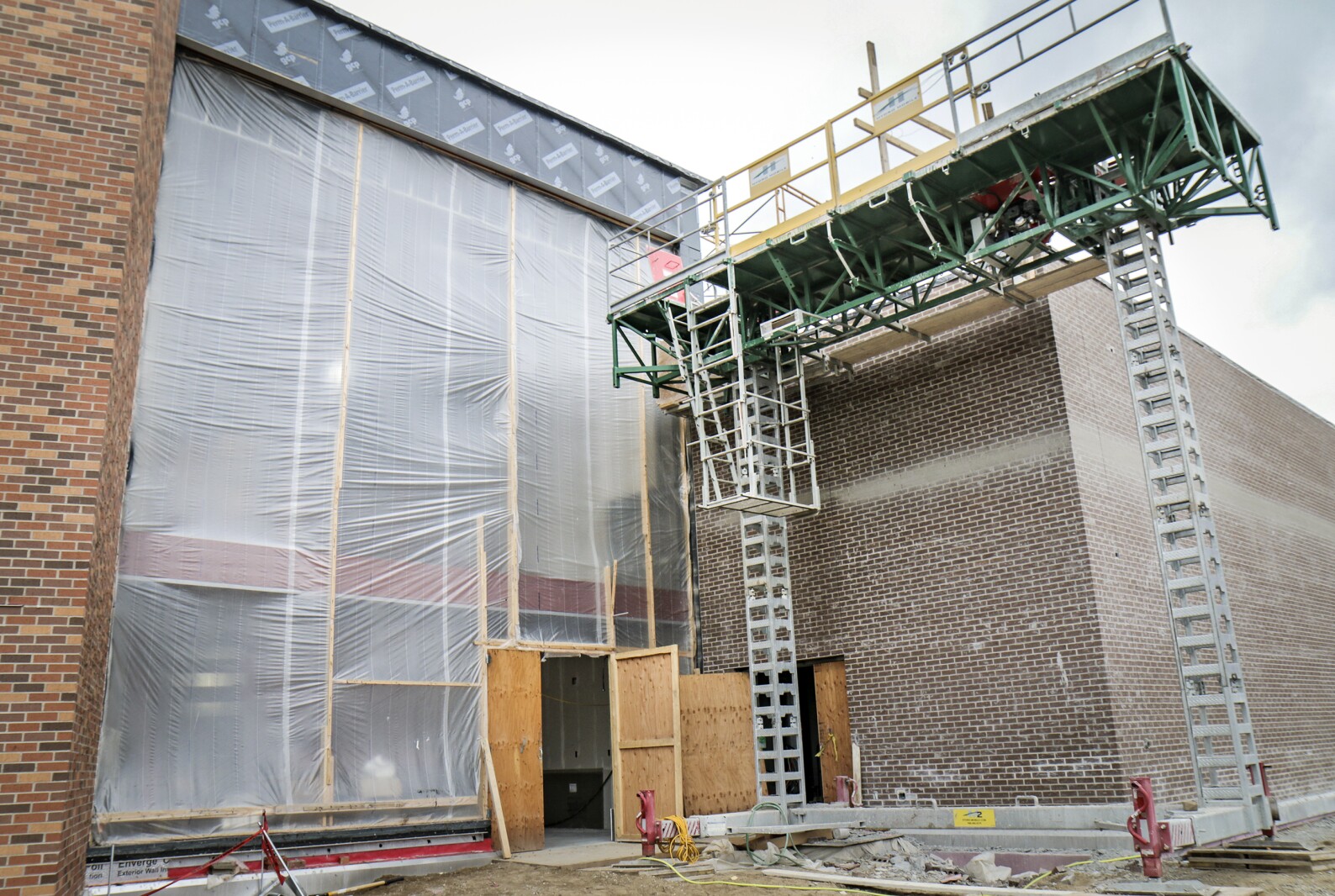 Taking shape New HaggSauer building on track to debut in the fall